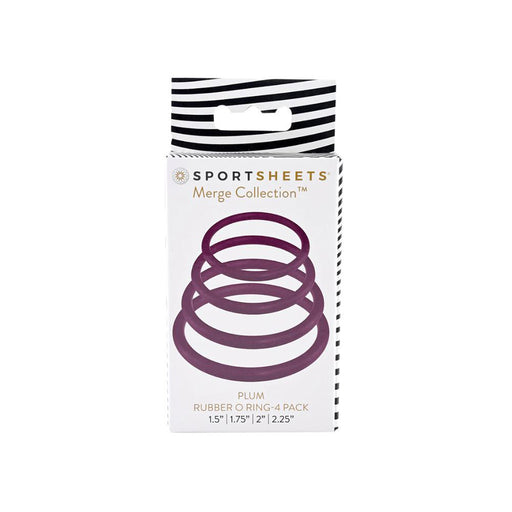 Plum O Ring-4 Pack