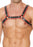 Z Series Chest Bulldog Harness - Black/Red - L/XL