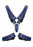 Z Series Scottish Harness - Black/Blue - S/M