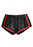 Versatile Leather Shorts - Black/Red - L/XL