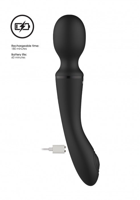 Enora Wand & Vibrator Black