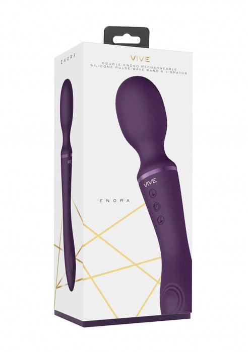 Enora Wand & Vibrator Purple