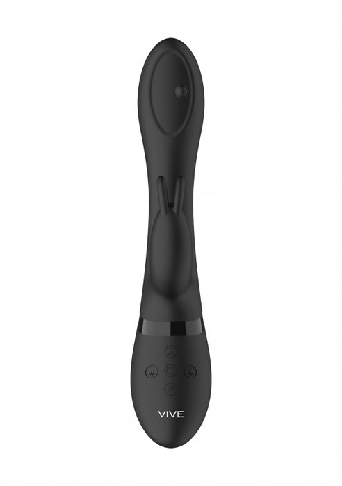 Mira Spinning G Spot Rabbit Black