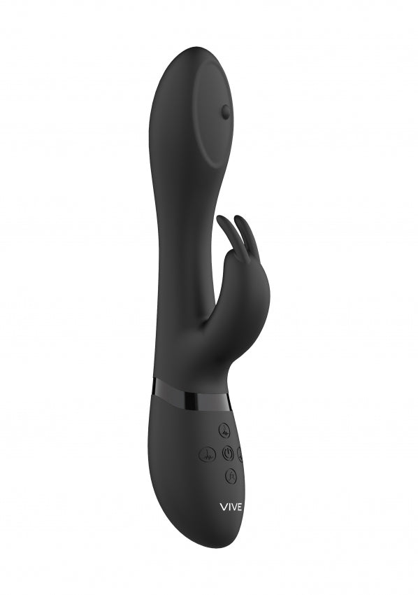 Mira Spinning G Spot Rabbit Black