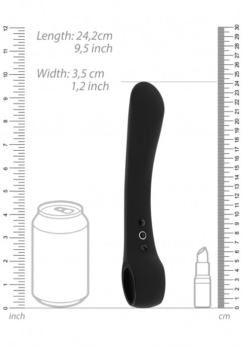 Ombra - Bendable Vibrator - Black