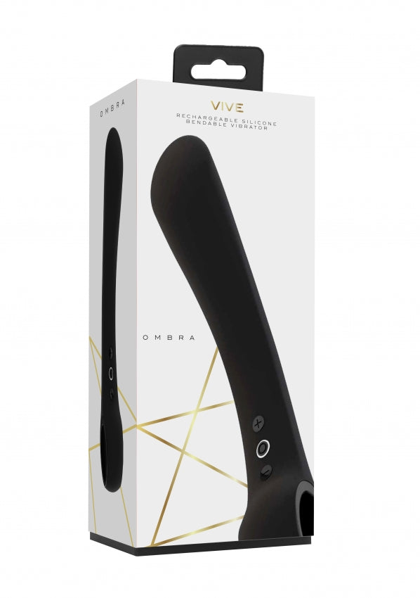 Ombra - Bendable Vibrator - Black