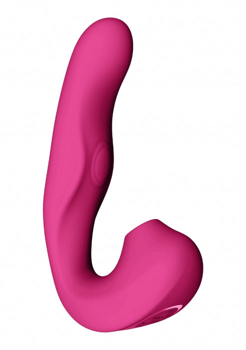 Zaki - Air Wave. Pulse Wave & G-Spot Vibrator - Pink