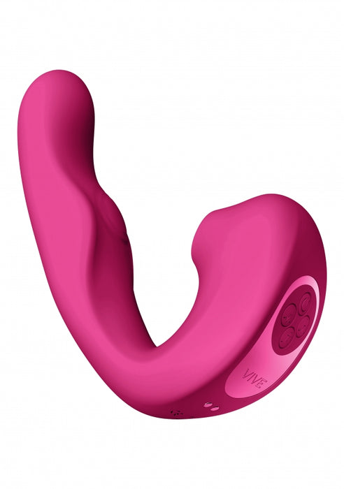 Zaki - Air Wave. Pulse Wave & G-Spot Vibrator - Pink