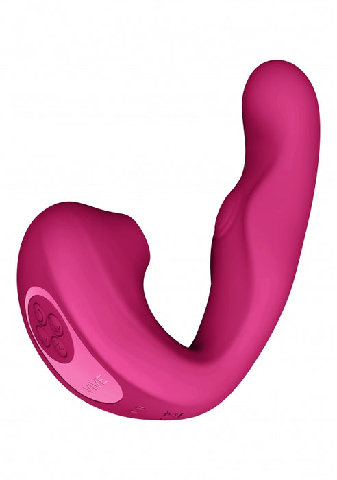 Zaki - Air Wave. Pulse Wave & G-Spot Vibrator - Pink