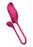 Quino - Air Wave & Vibrating Egg Vibrator - Pink