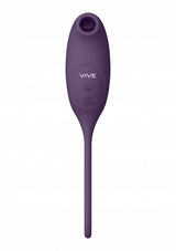 Quino - Air Wave & Vibrating Egg Vibrator - Purple