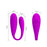 Couples Vibrator Rechargeable "Aldrich" Purple