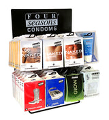 Condom Ultra Thin 12pk Naked Ribbed 52mm