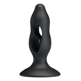 Butt Plug Silicone 4.1" x 1.3" Black
